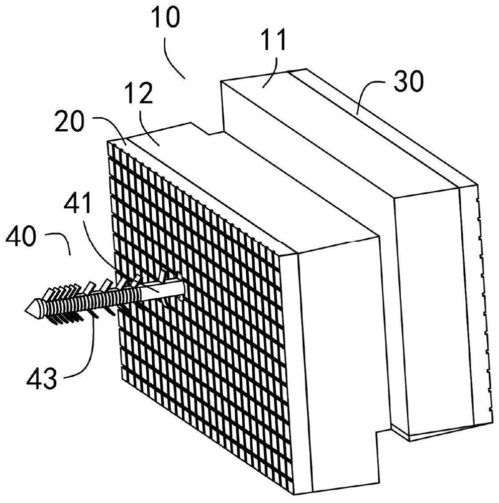 Fabricated lightweight aggregate fireproof insulation integrated wallboard