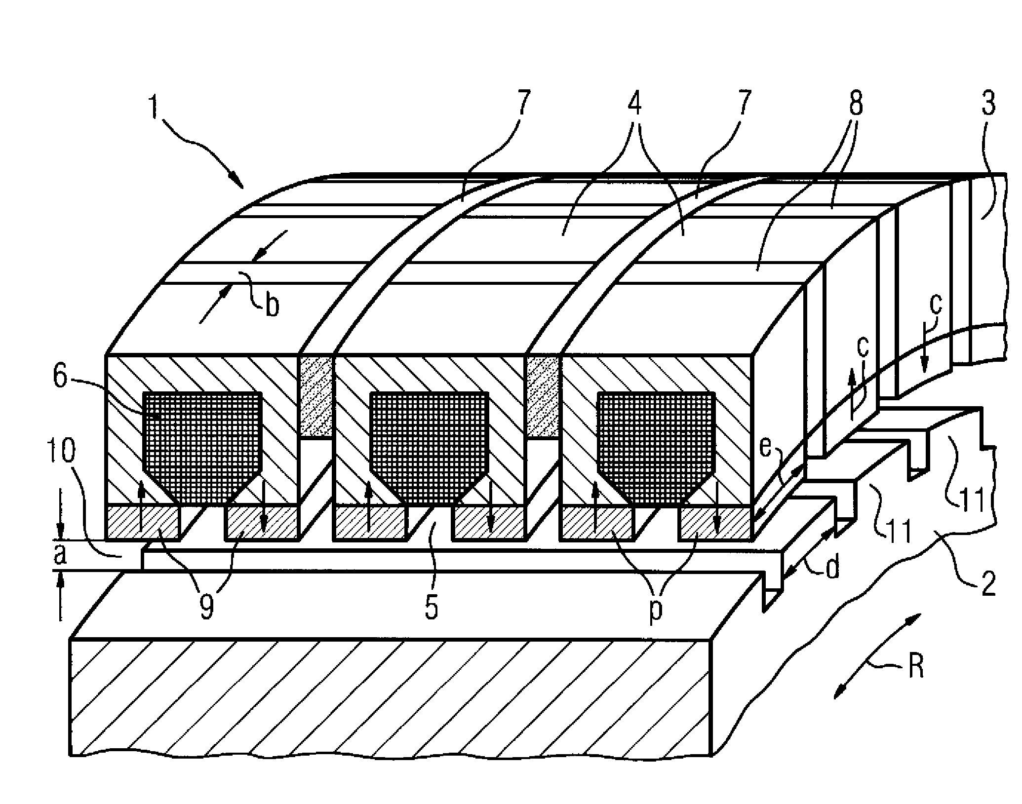 Ring coil motor