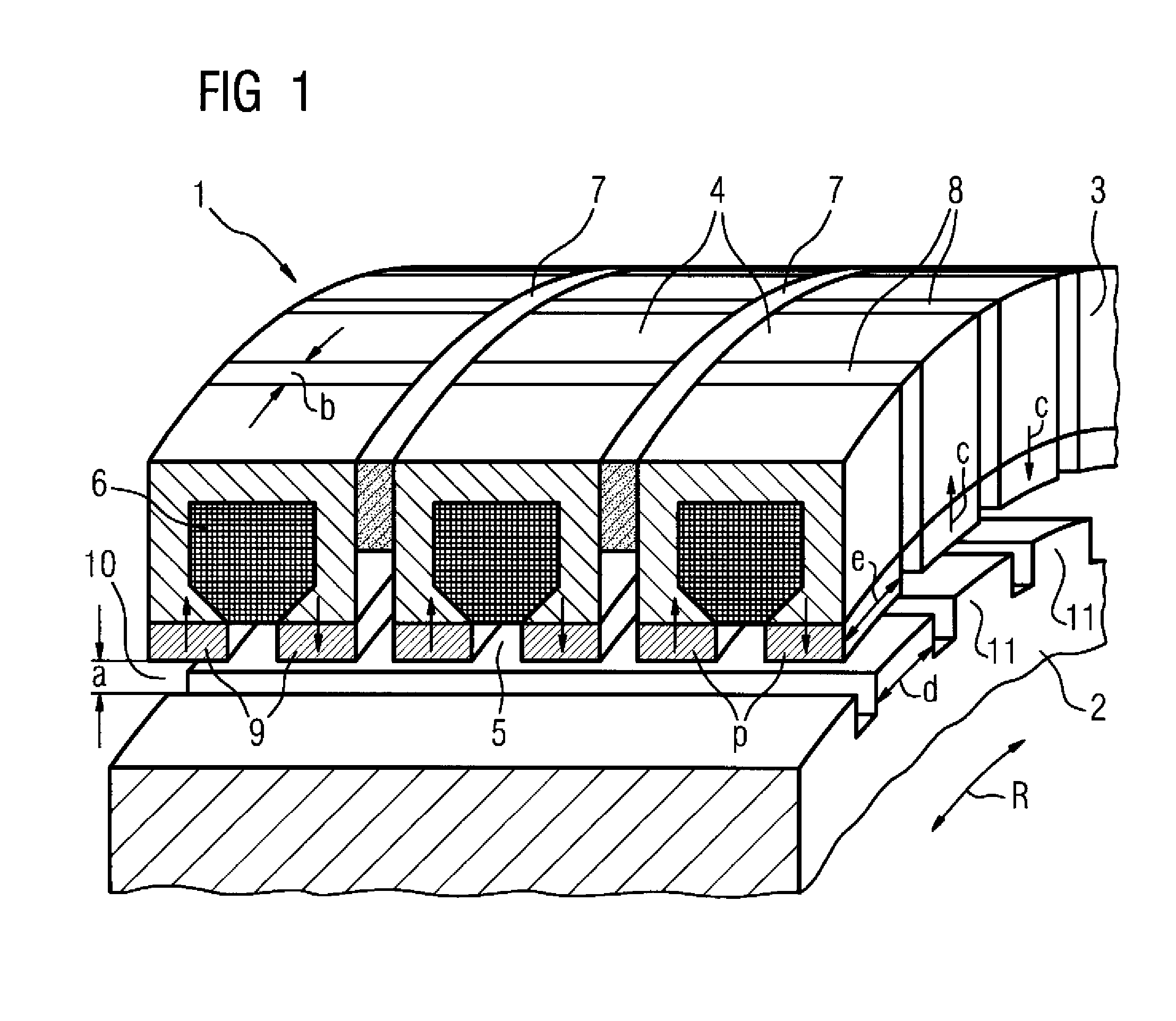 Ring coil motor