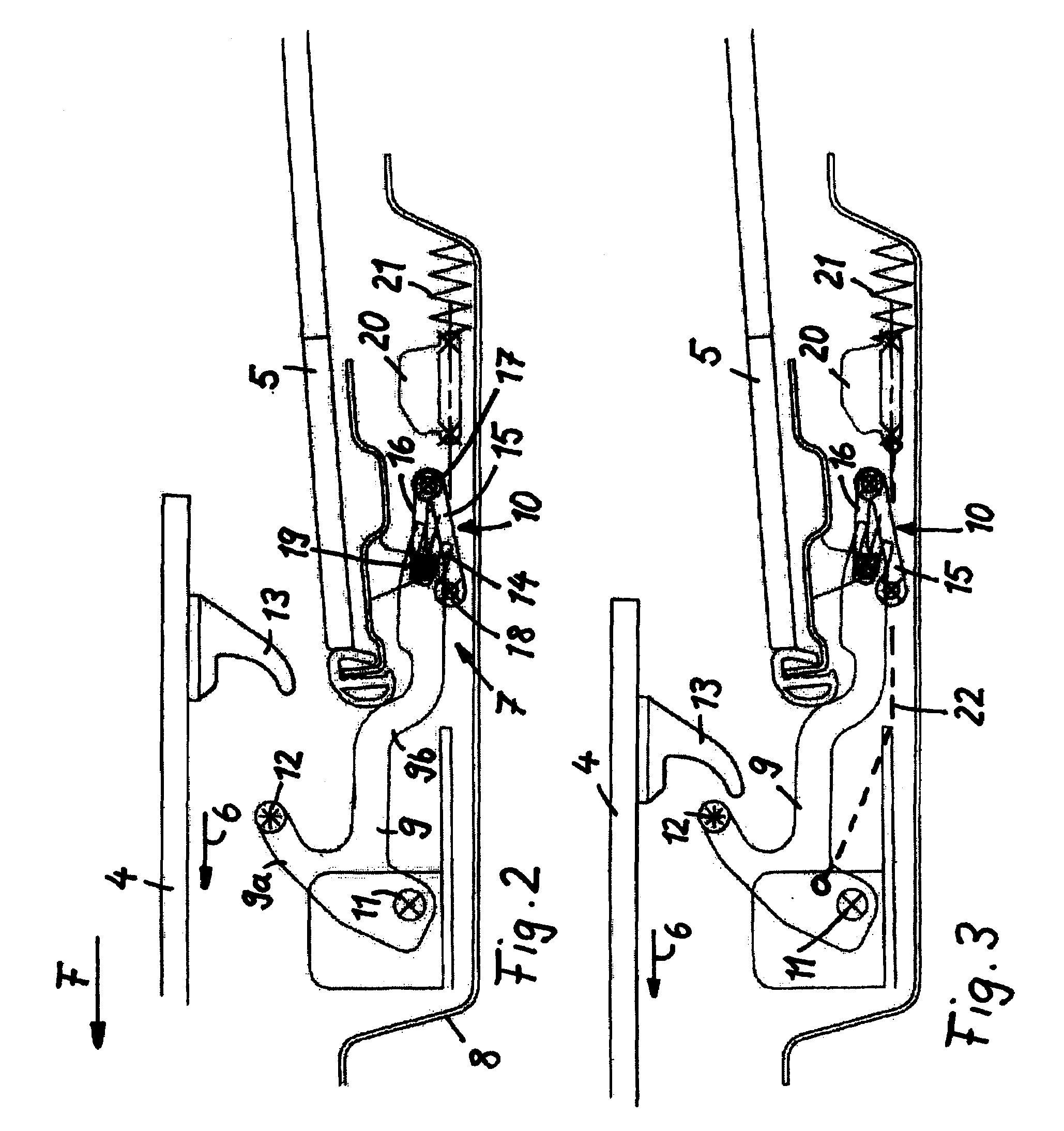 Vehicle roof having openable roof parts