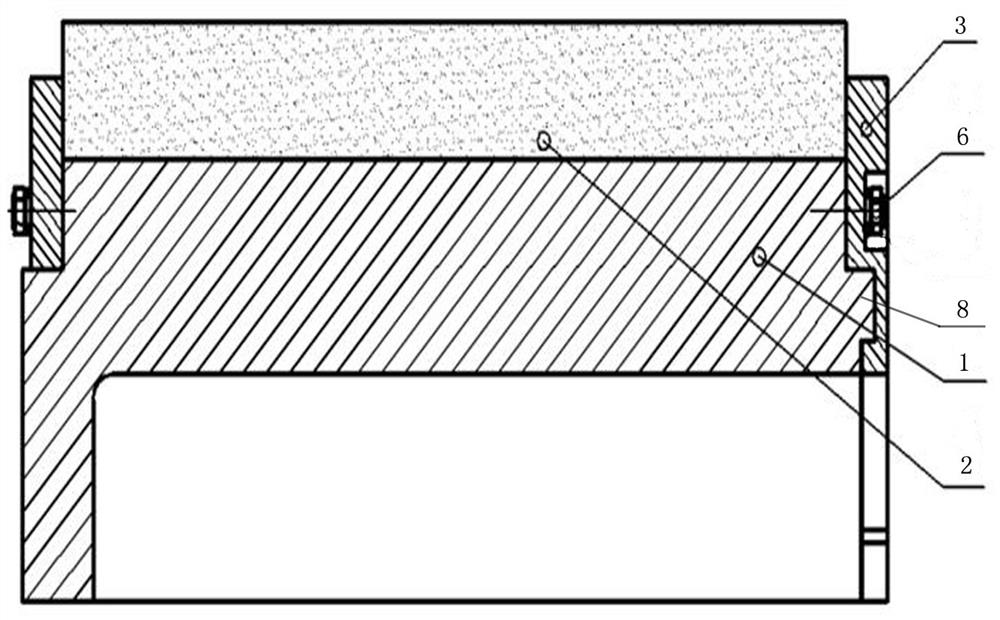 A rotor structure with split pressing plate