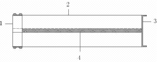 Anti-static polytetrafluoroethylene filter bag and preparation method thereof