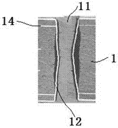 PCB of preventing separating of hole walls, and processing technology thereof