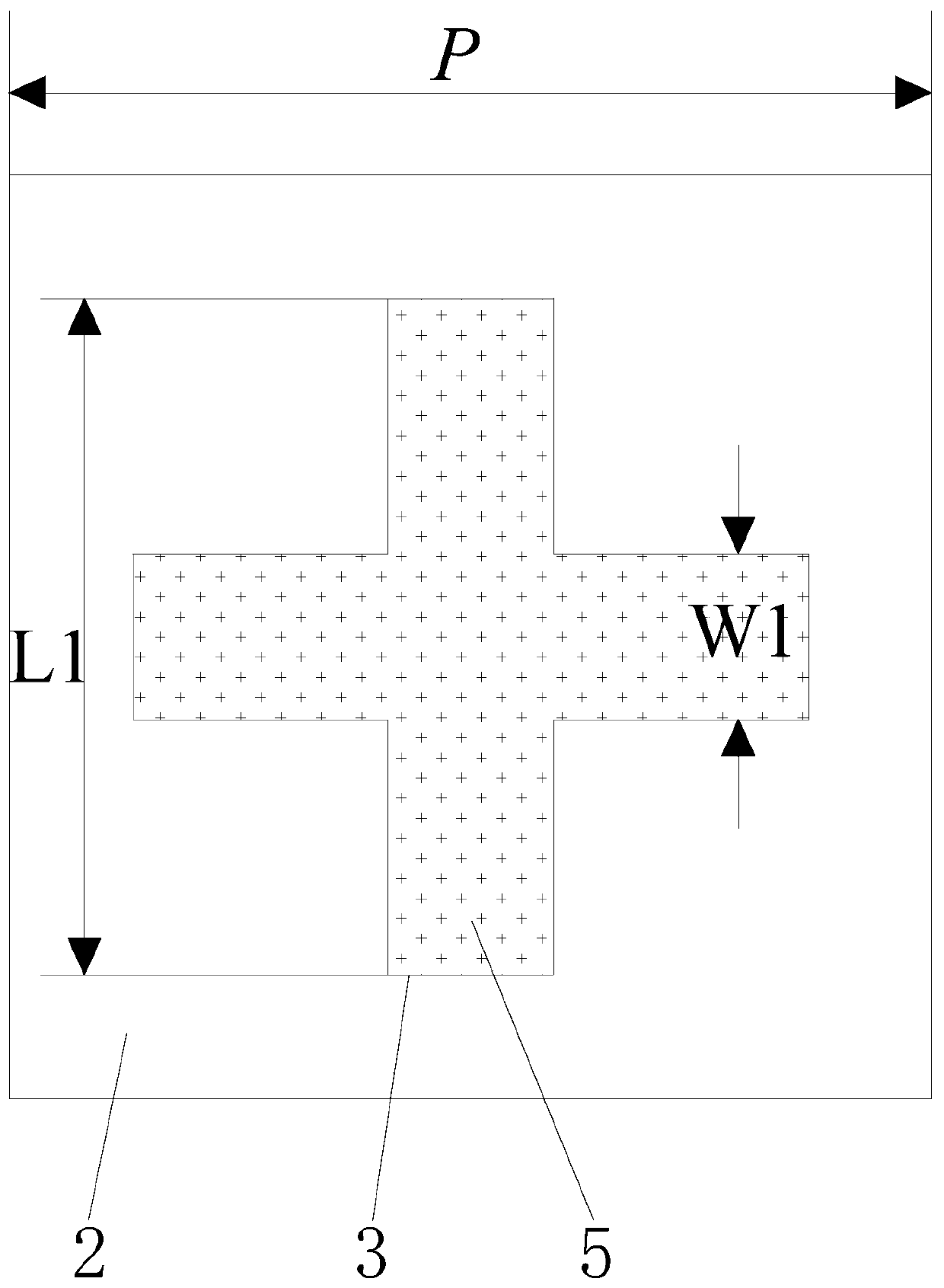 Strontium titanate dielectric layer based meta-material wave absorbing device and manufacturing method thereof