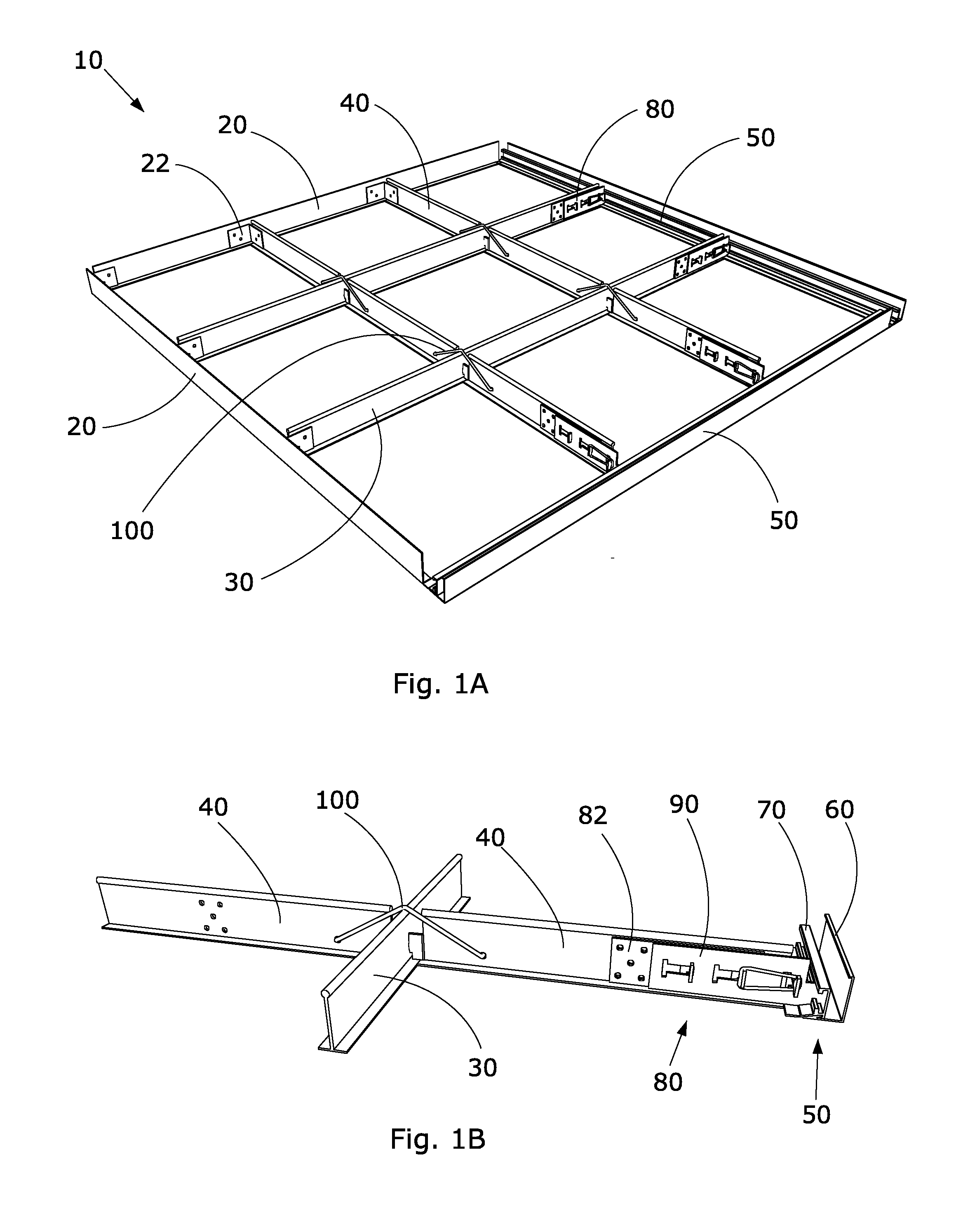 Seismic ceiling sytem