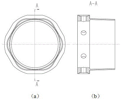 A bonded glass fiber reinforced plastic drive shaft with form-surface fit and its production process