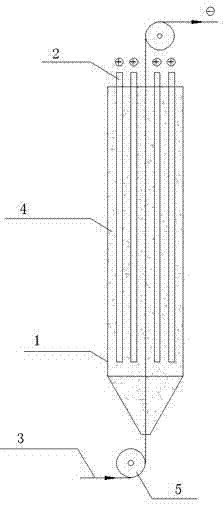 A sanding method for diamond wire saw