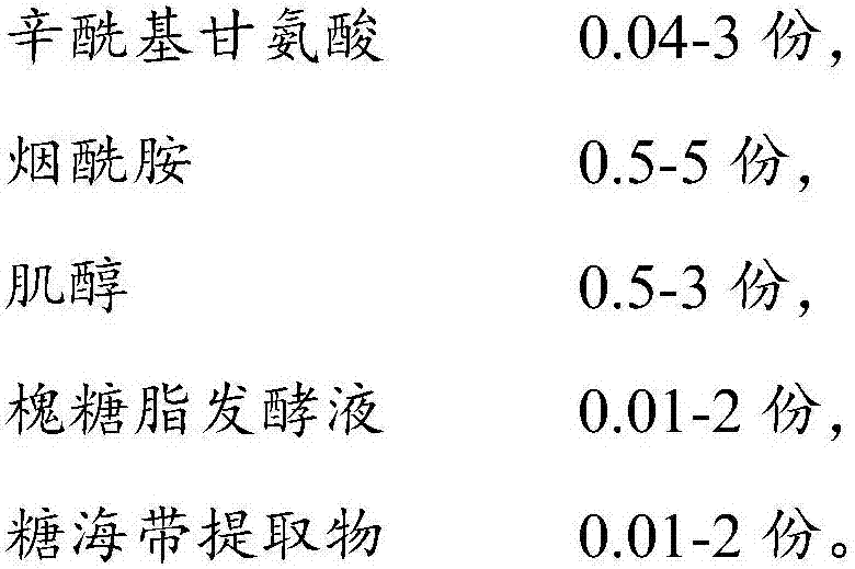 Oil control composition and application thereof