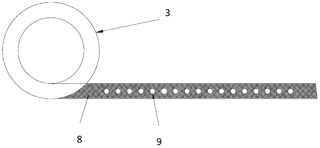 Intelligent anti-freezing system and method applied to air cooling island