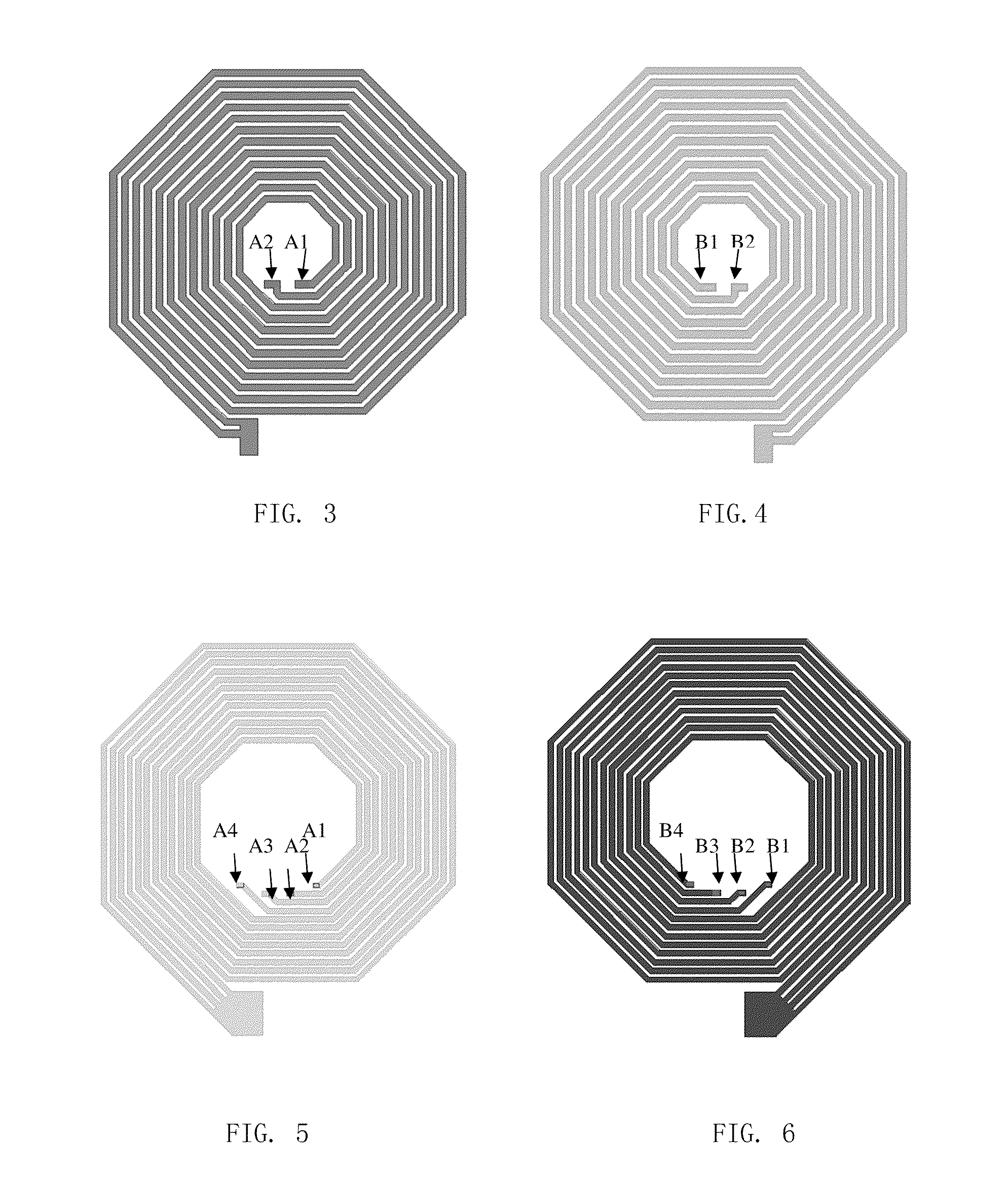 Stacked inductor with multi paths for current compensation