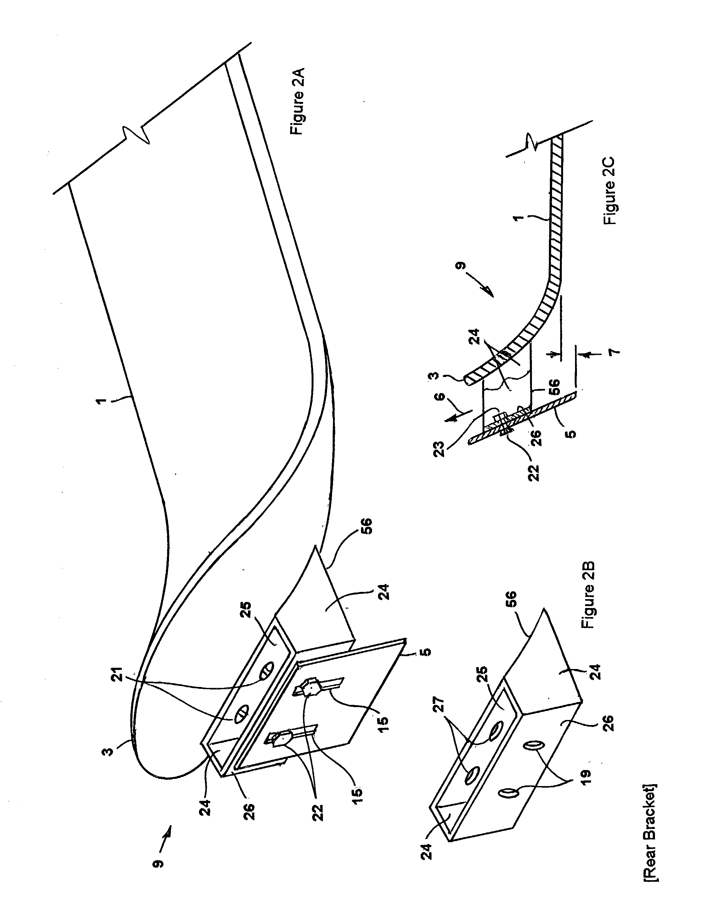 Snow board brake