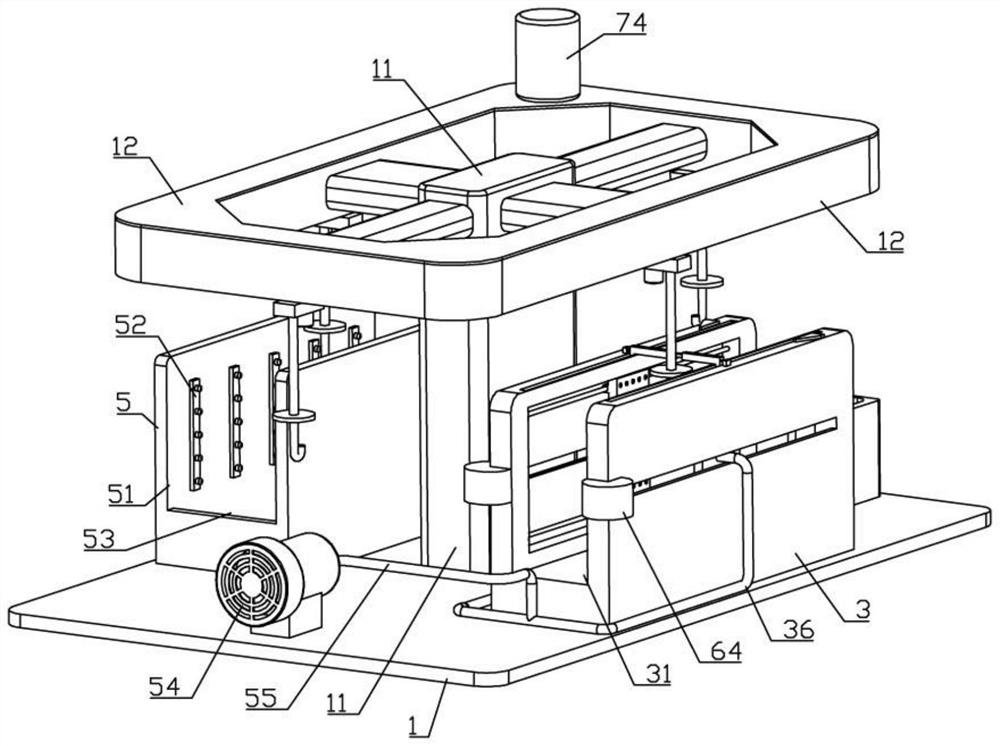 Automatic workpiece spraying device