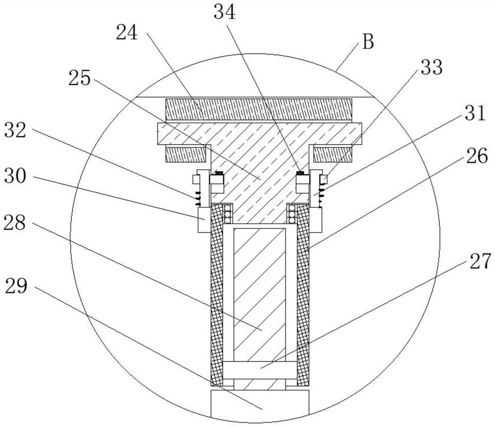 Conference table with adjustable tabletop area and tabletop inclination angle