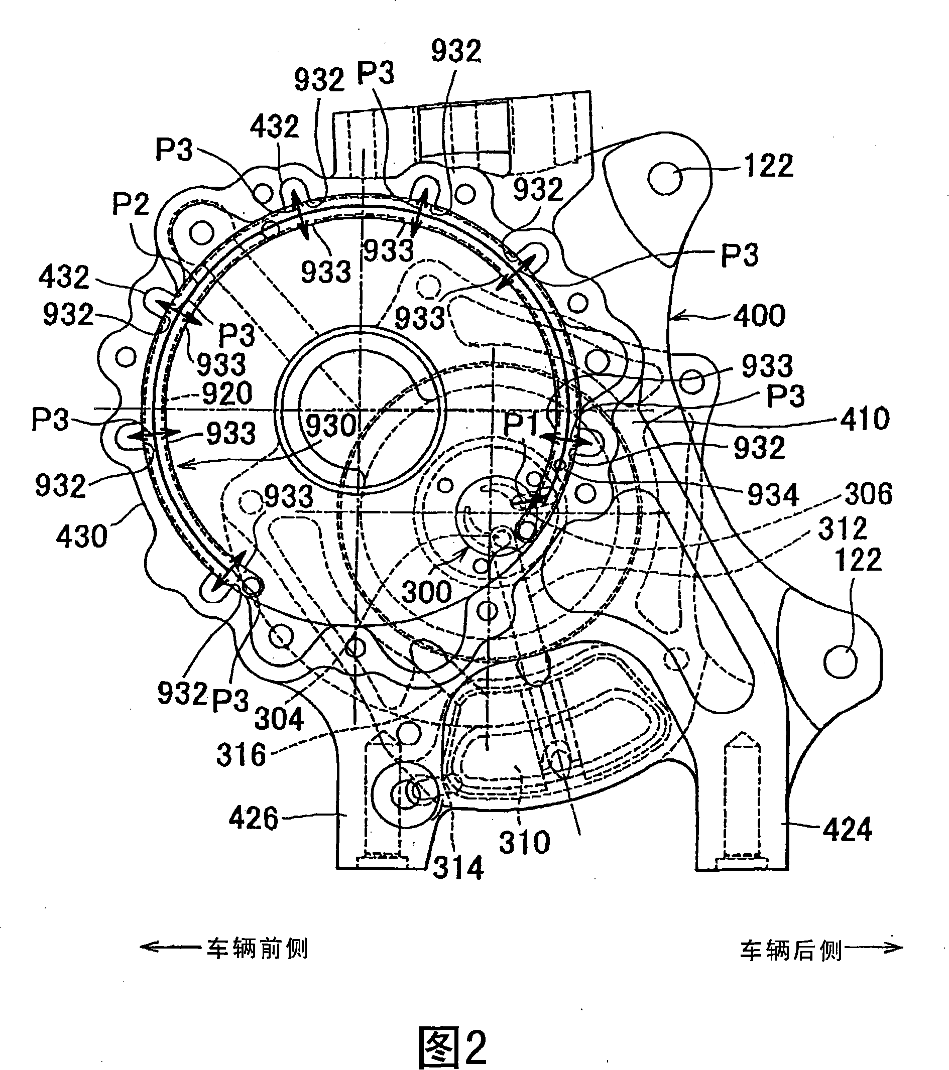 Wheel assembly with in-wheel motor