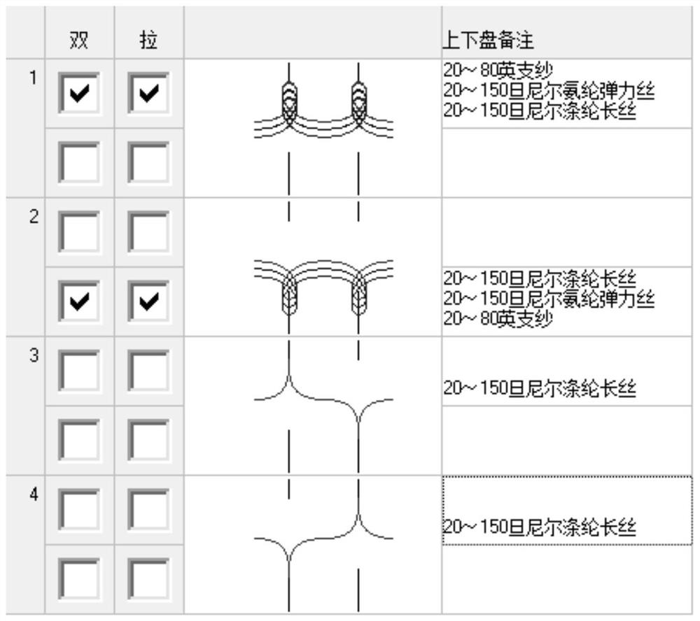 Seven-layer hollow warm-keeping elastic air layer knitted fabric and preparation method thereof