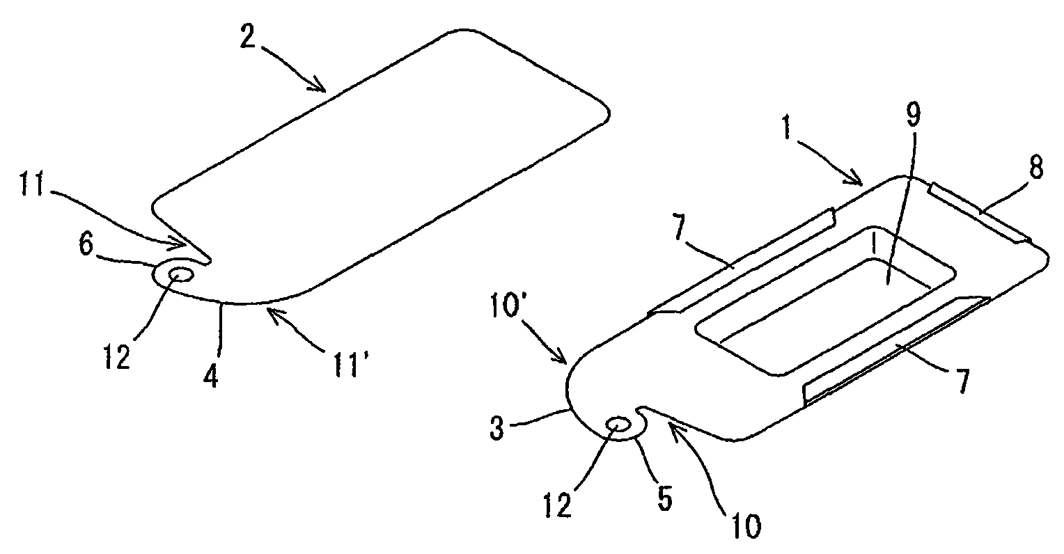 Plastic uptake package