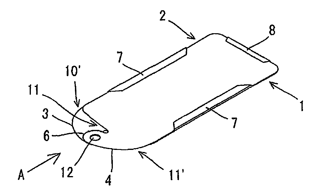 Plastic uptake package