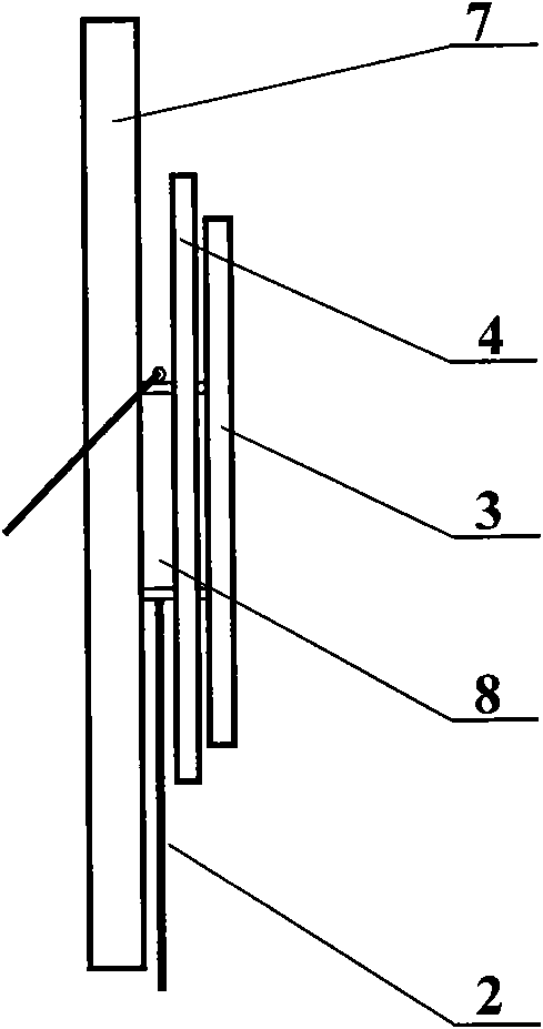 Optical observation device of deformation in surrounding rock