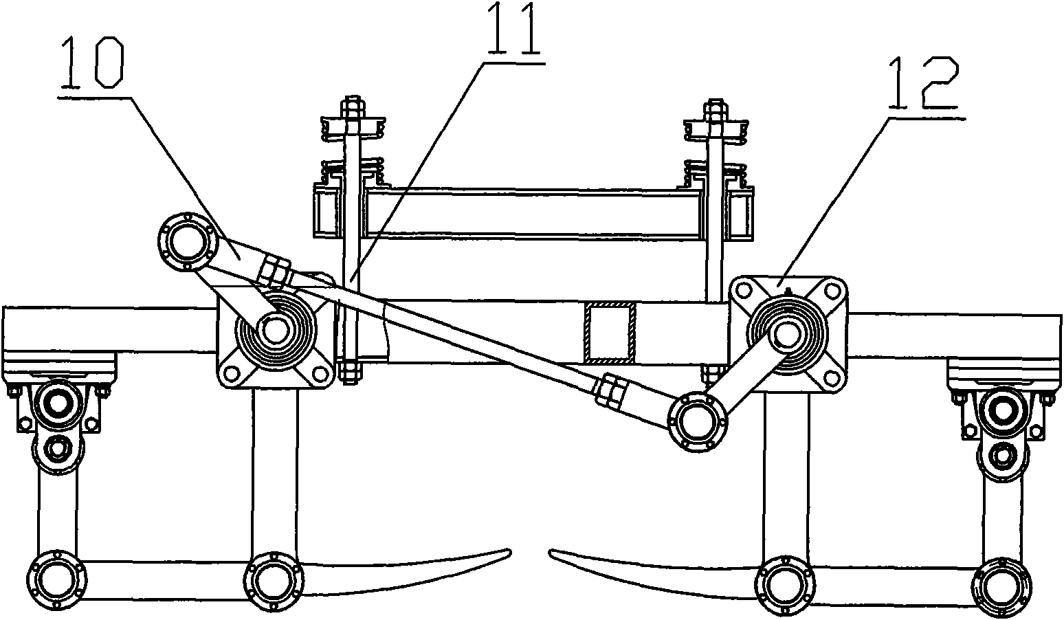 Full-automatic hemp fluffing machine