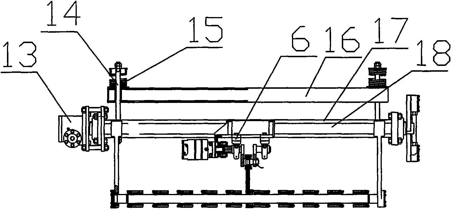 Full-automatic hemp fluffing machine