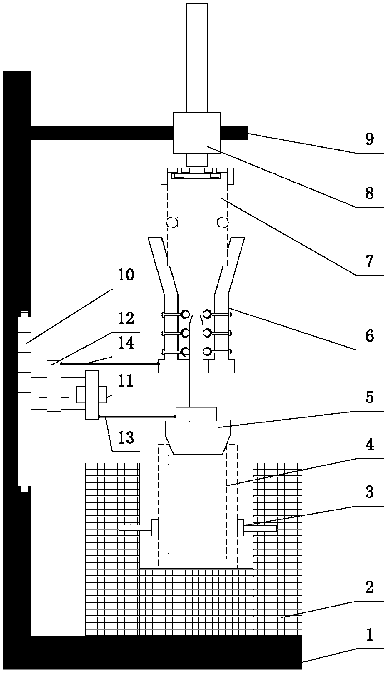 A high-precision centering device and method for assembling hole shaft parts