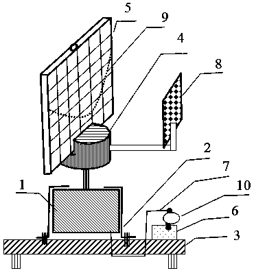 Method for demonstration of rotating variable parabola