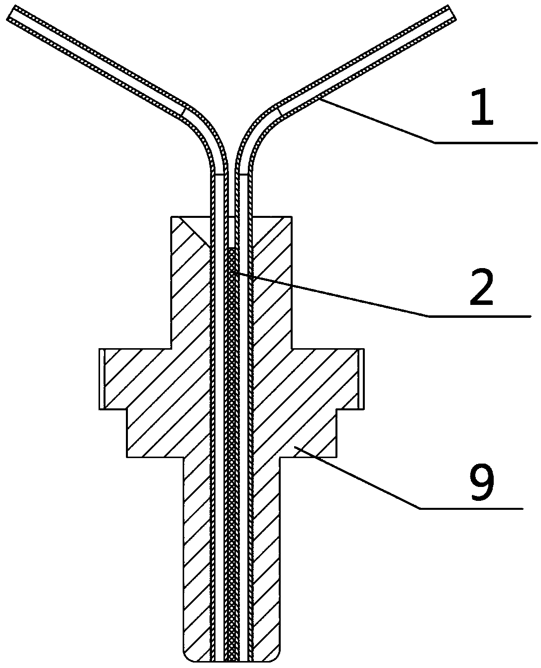 Multi-component coaxial printing sprayer