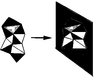 Method for self-adaptation geometric correction of projector picture