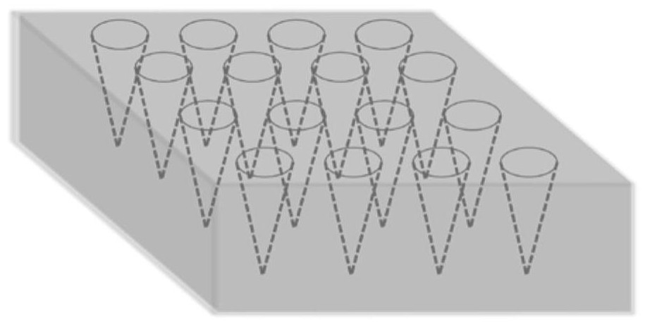 An aptamer molecular probe-modified porous microneedle patch and its preparation method and application