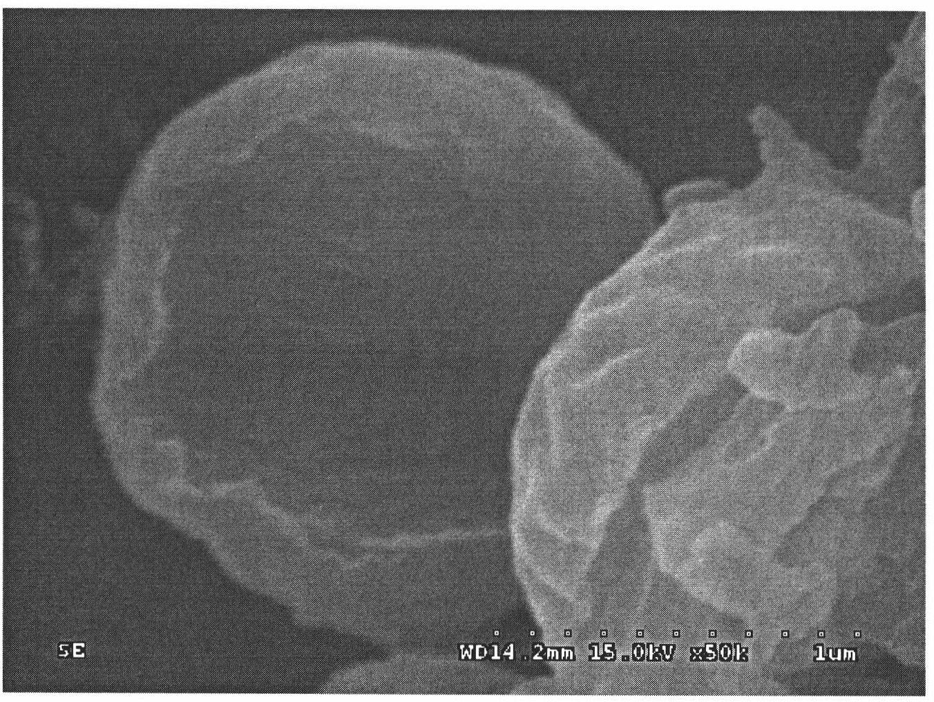 Hollow organosilane microsphere with rough surface structure and preparation method thereof