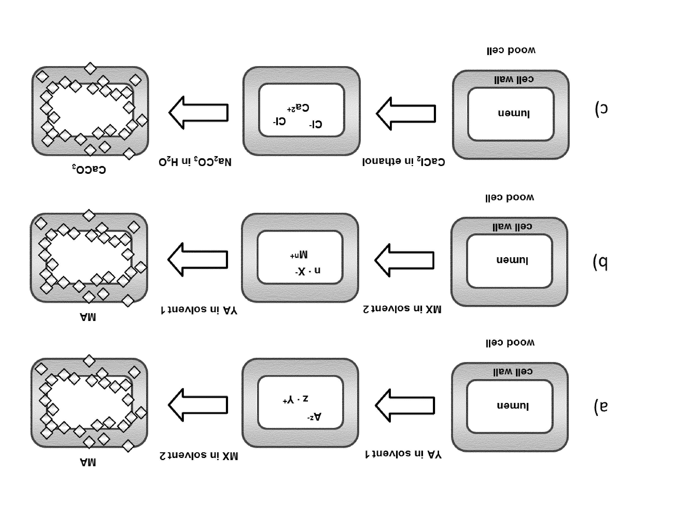 Mineralized wood materials and methods providing mineralized wood materials