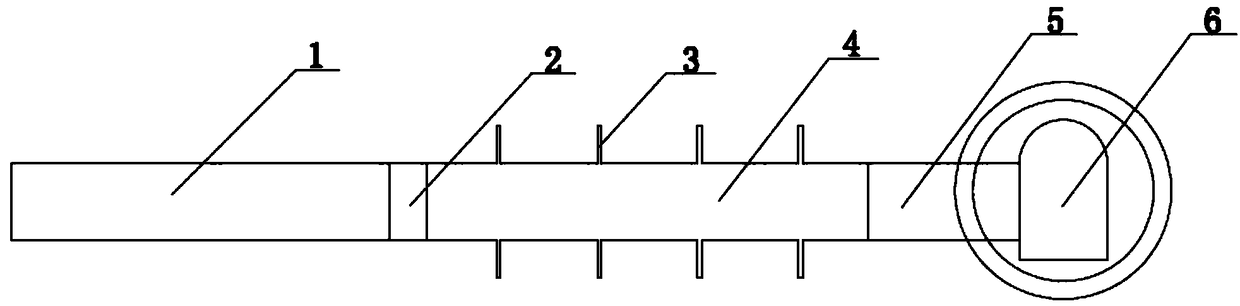 Safe blocking method for excavation disturbed area of roadway of high-level radioactive waste disposal repository