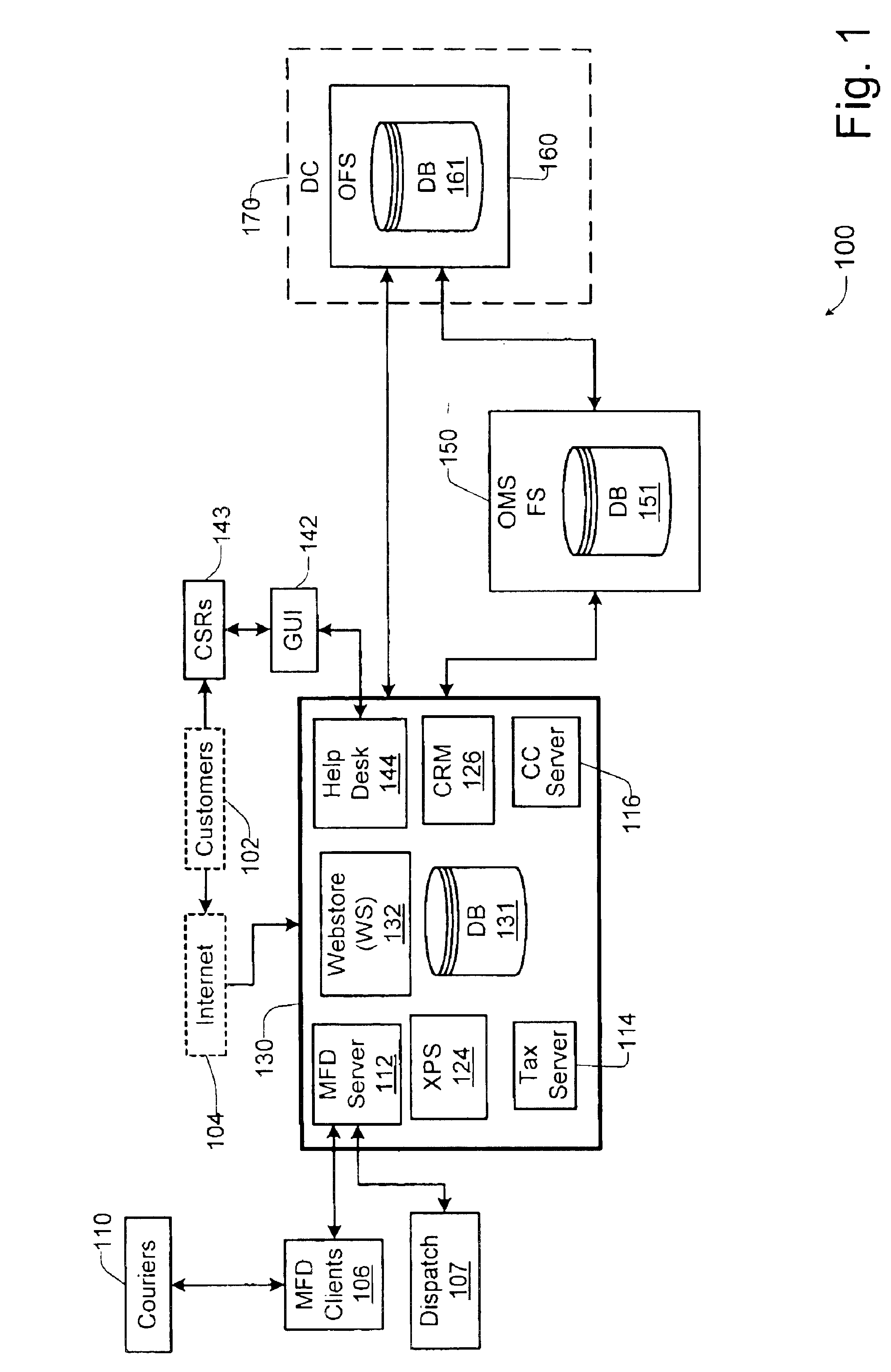 Technique for processing customer service transactions at customer site using mobile computing device