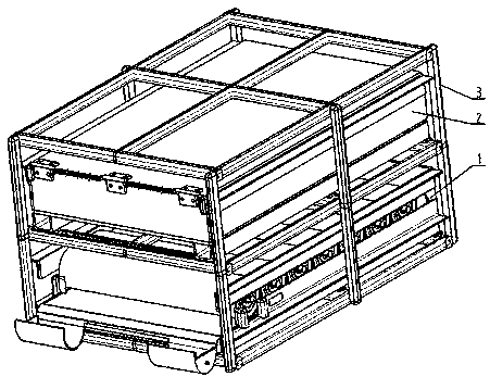 Carrier roller supplying and recycling equipment