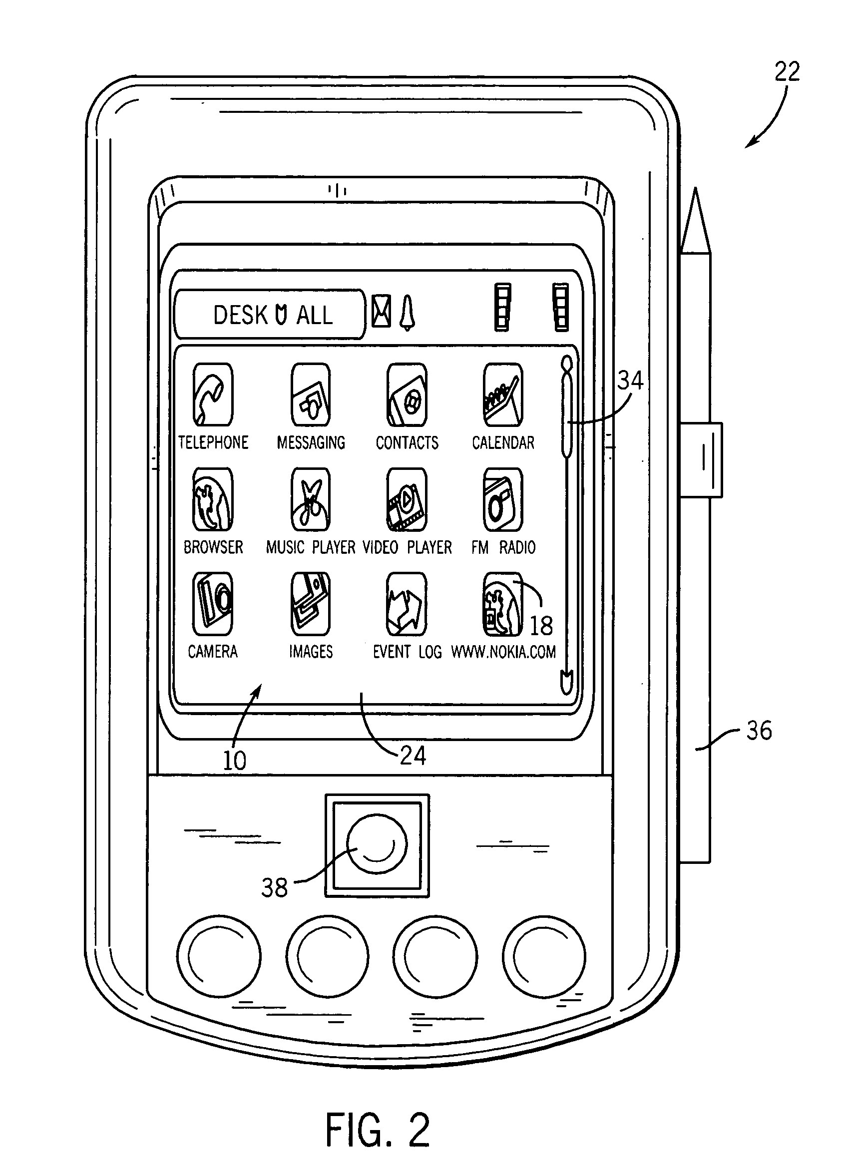 Adaptive user interface input device