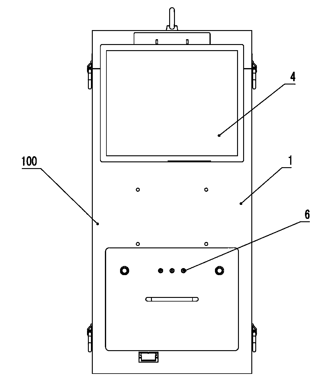 Automatic test equipment for mobile terminal functional testing