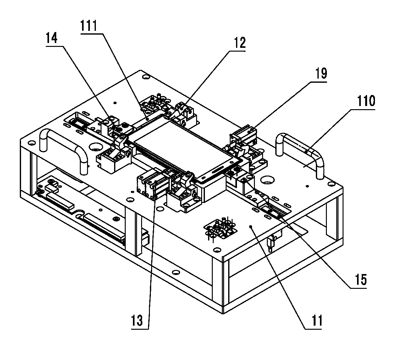 Automatic test equipment for mobile terminal functional testing