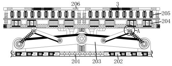 Intelligent management device of new energy automobile battery pack