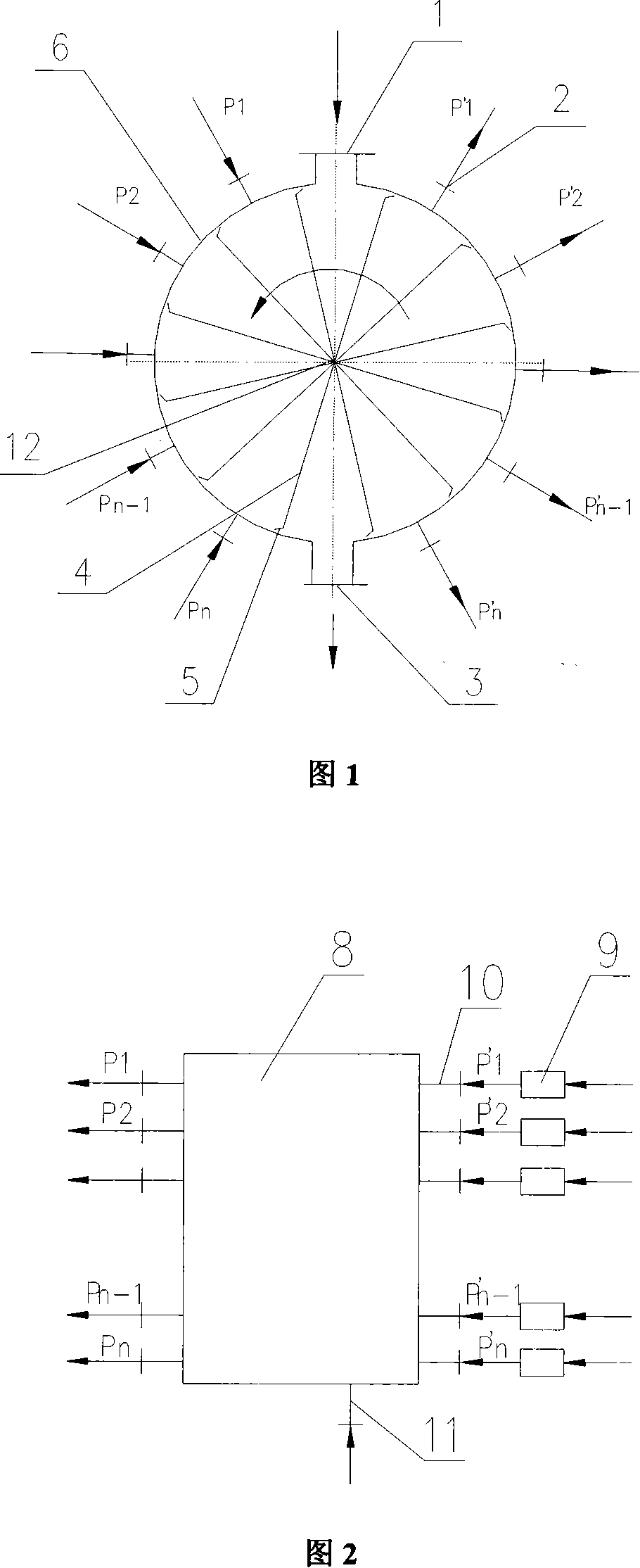 External pressure type dry powder pump