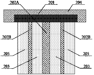 Memory cell of phase change random access memory