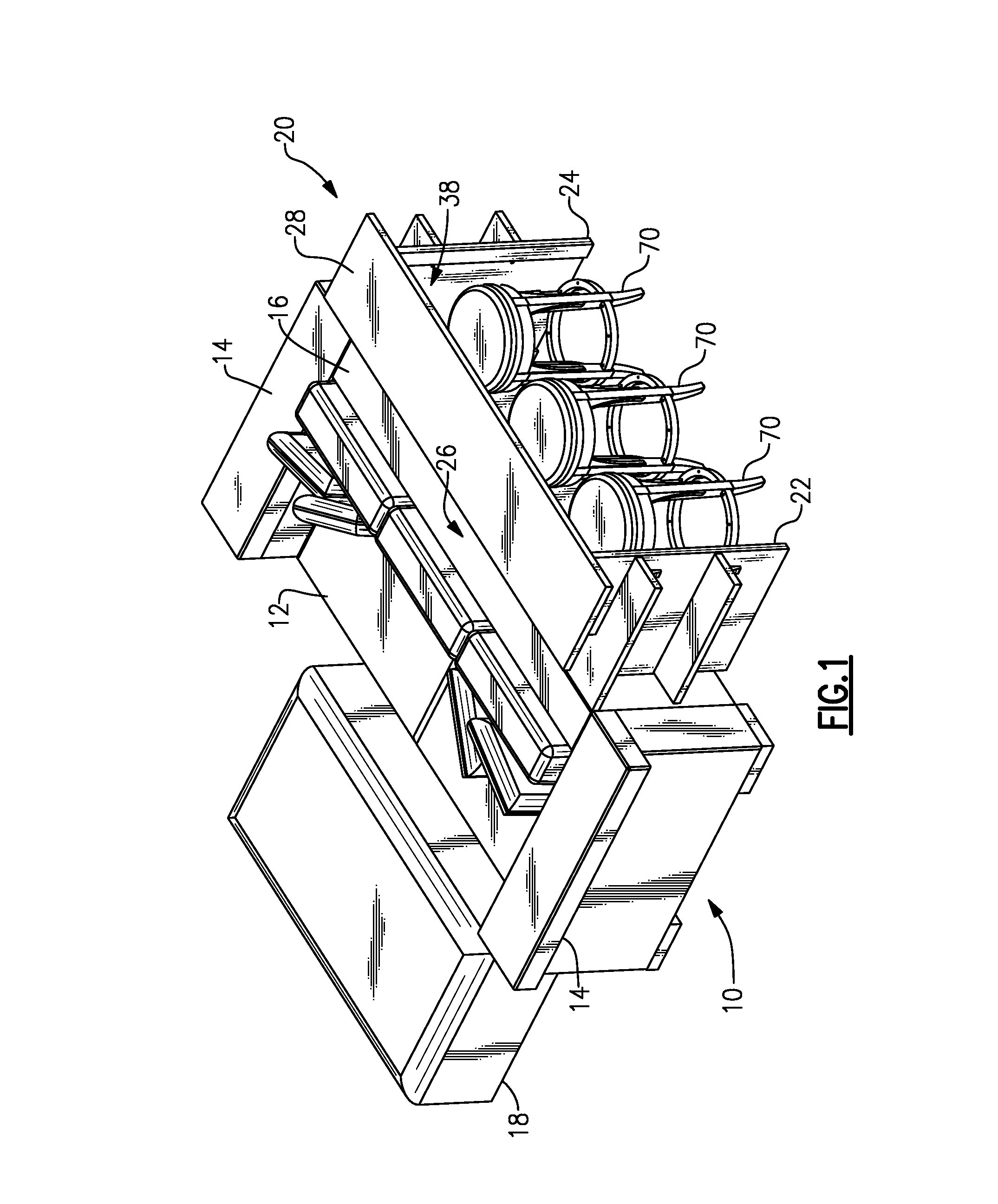 Furniture Ensemble with Sofa Table Island