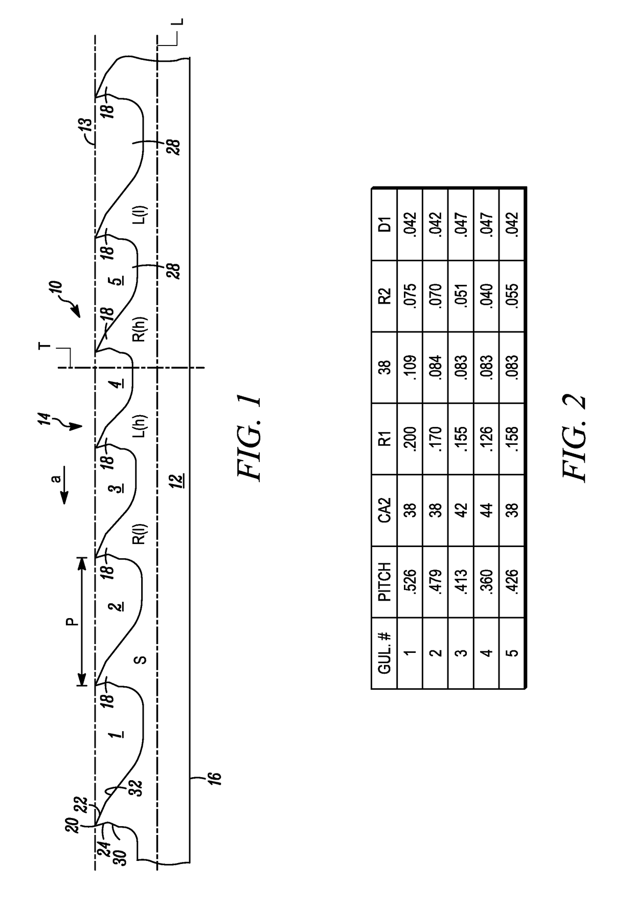 Saw blade with tooth form projection