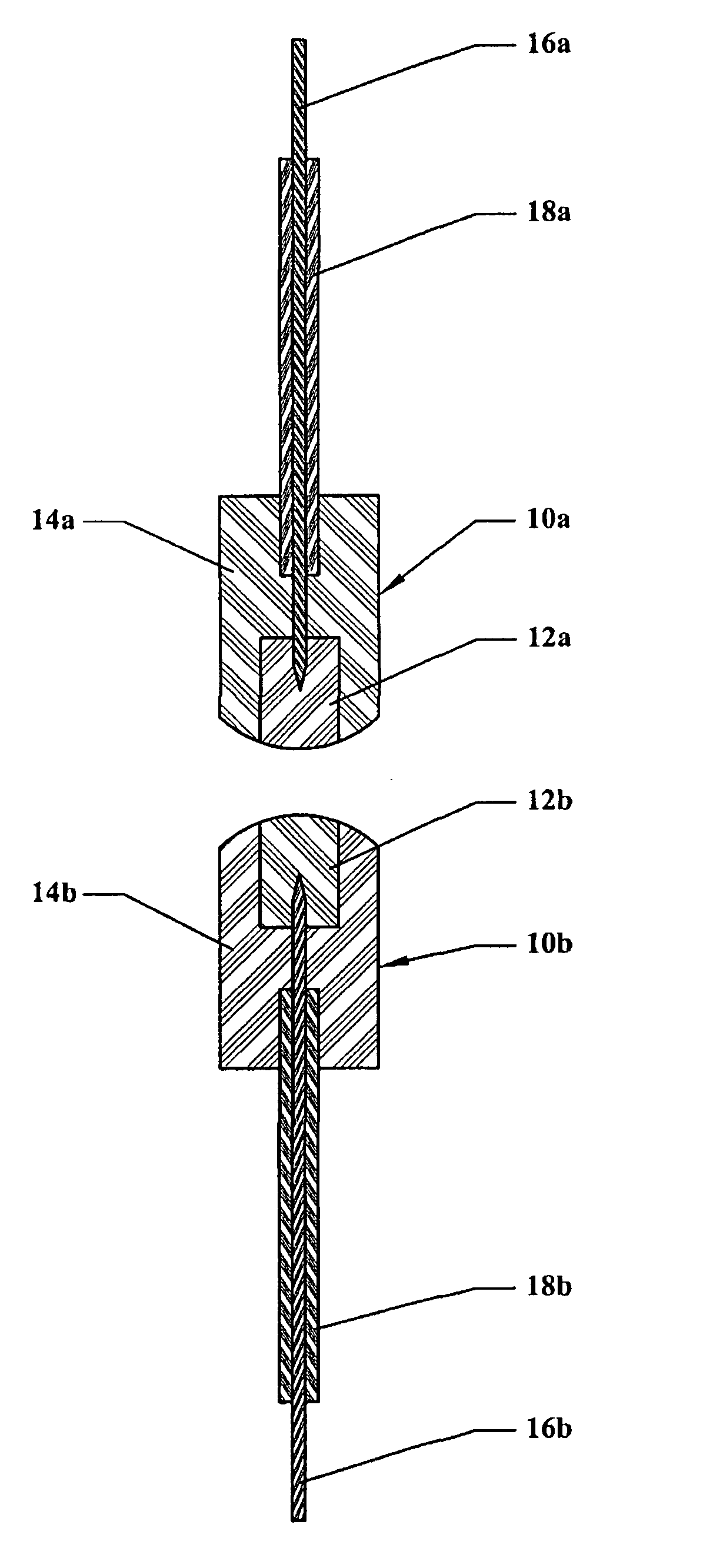 Sealed eurytopic make-break connector utilizing a conductive elastomer contact