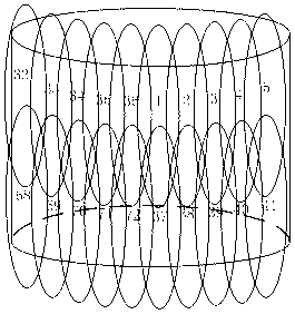 Device and method for splicing interferometry of cylindricity errors