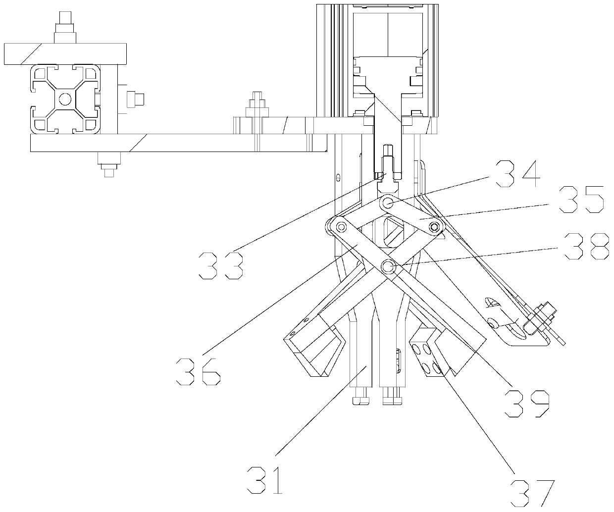 Robot grabbing system for multi-type cloths