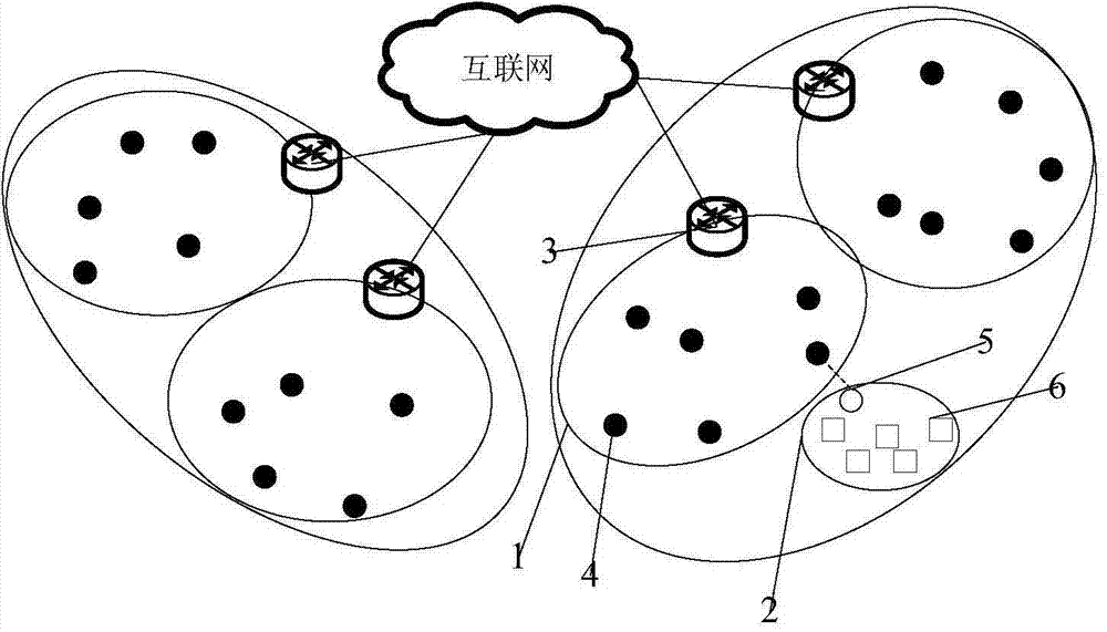 Realization method for wireless network communication based on positioning