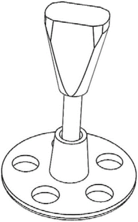 Passive middle ear implantation device and preparation method for same