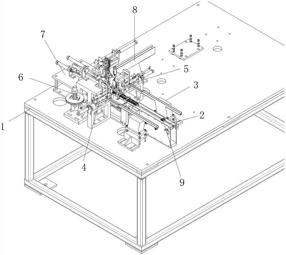 Household electrical appliance product transformer assembly assembling system