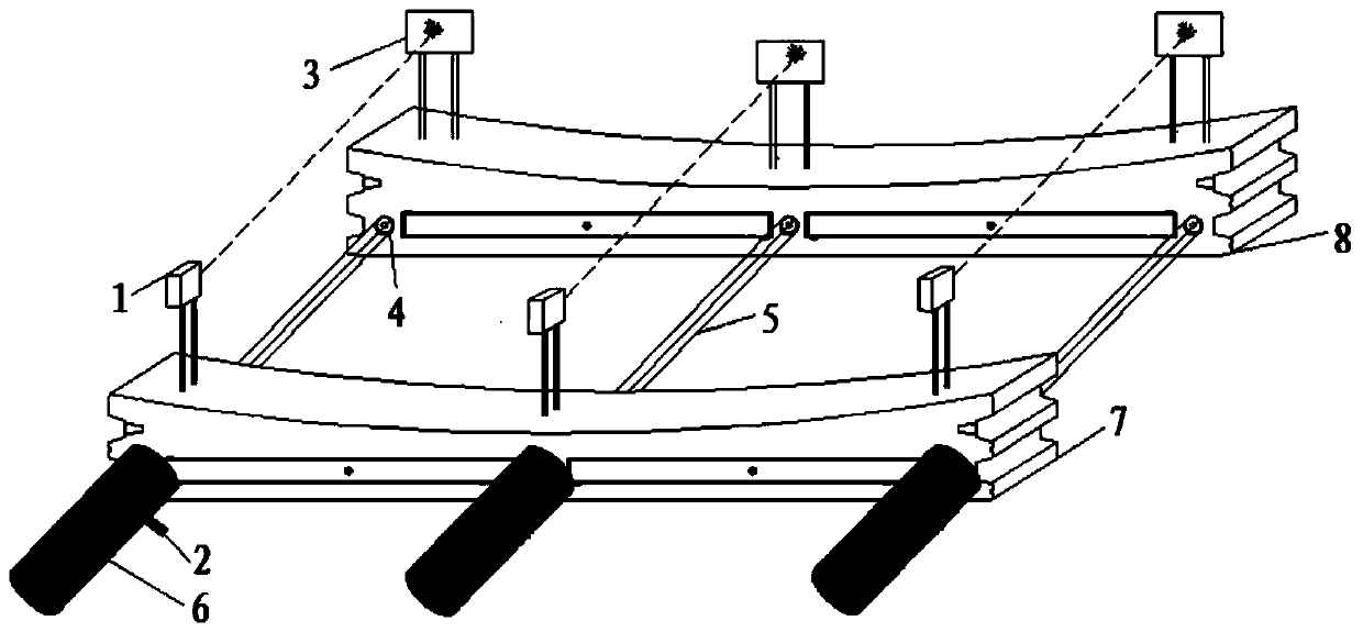 Prefabricated assembled structure automatic splicing control device system and method