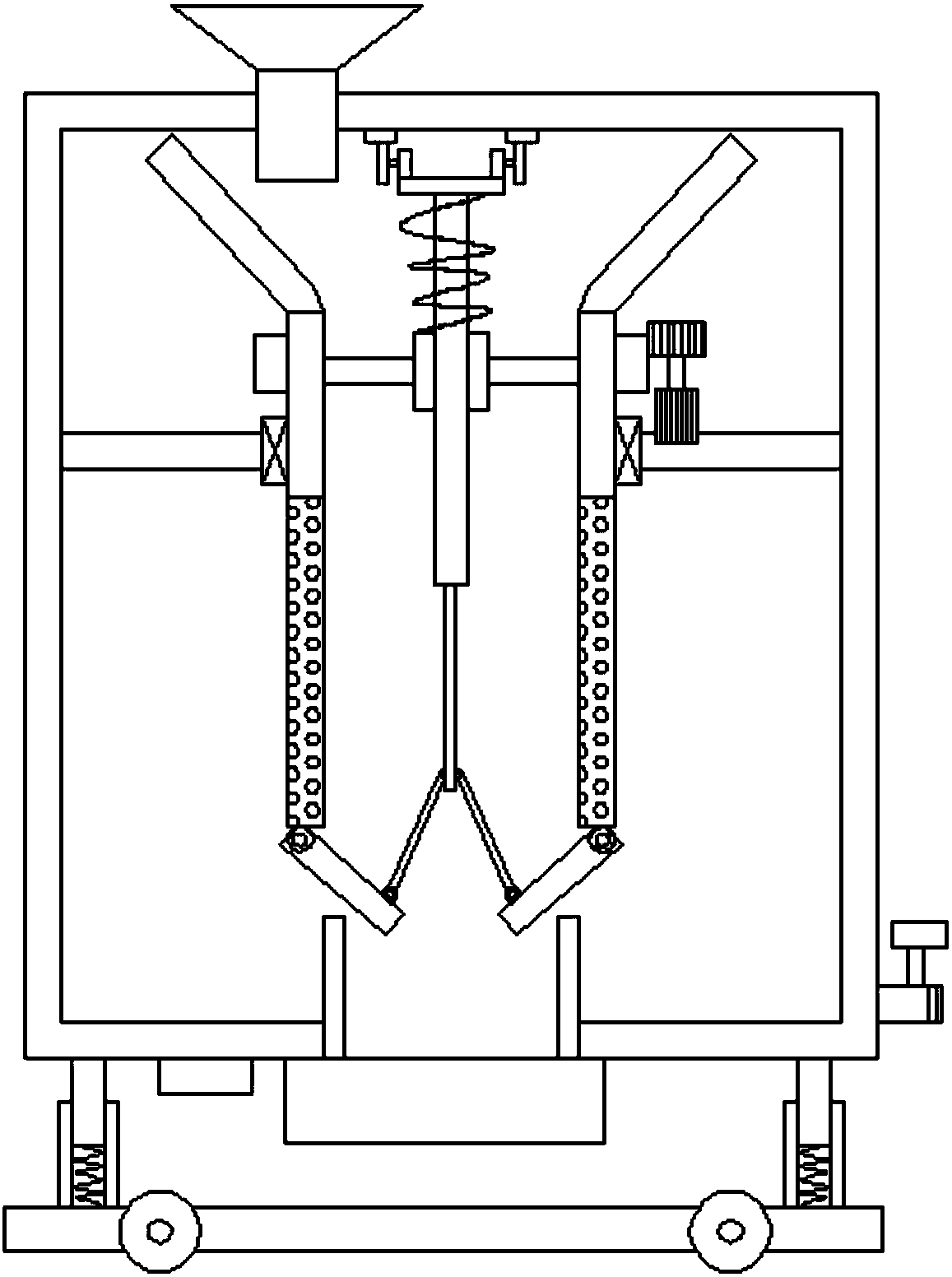 Rotary centrifugal type traditional Chinese medicine solid-liquid separation device